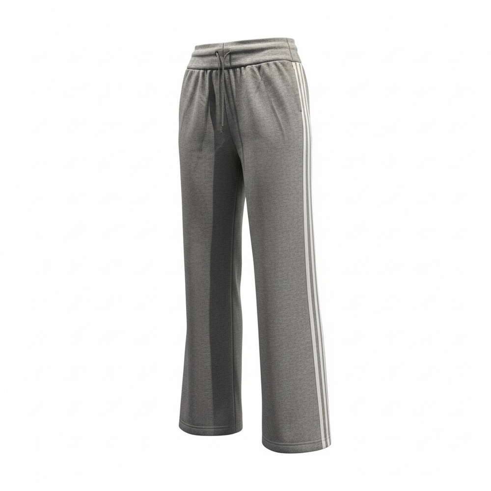 HALARA Gray Pants with White Stripes
